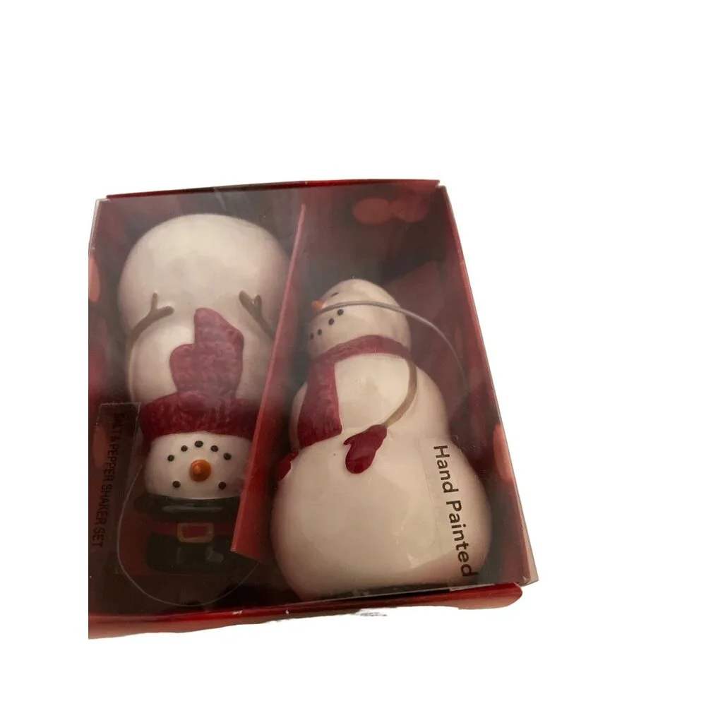 Snowman salt‎ & Pepper Shakers